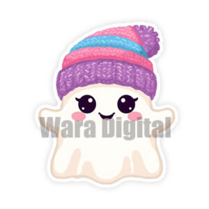 cute ghost illustration