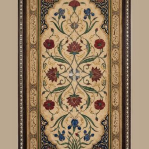 Mughal Floral Art Printable Wall Art